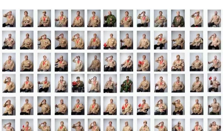4年时间，KY开元集团官网艺术与设计学院摄影专业2020届毕业生韩佳龙为242位志愿军老兵拍摄戎装照。